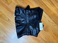 Load image into Gallery viewer, Leather Bustier Top
