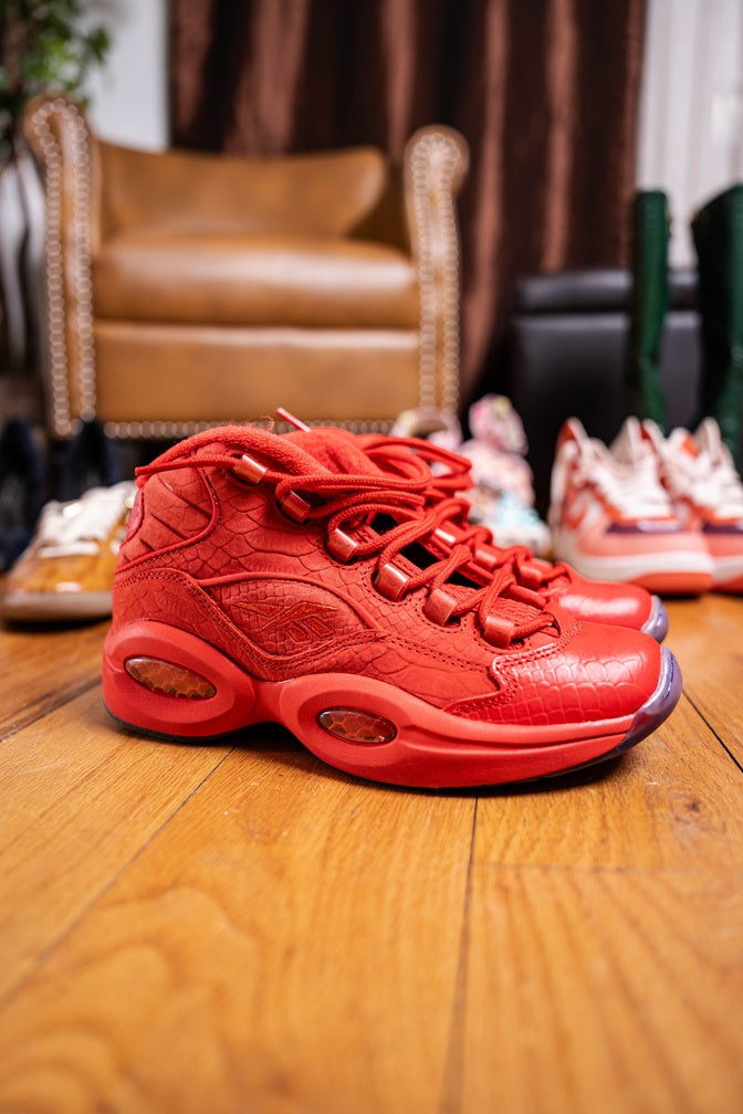 Red Question Sneaker