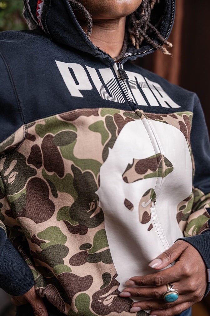 e/s × SLY ZIP UP VOLUME JK Graphic Full Zip Hoodie